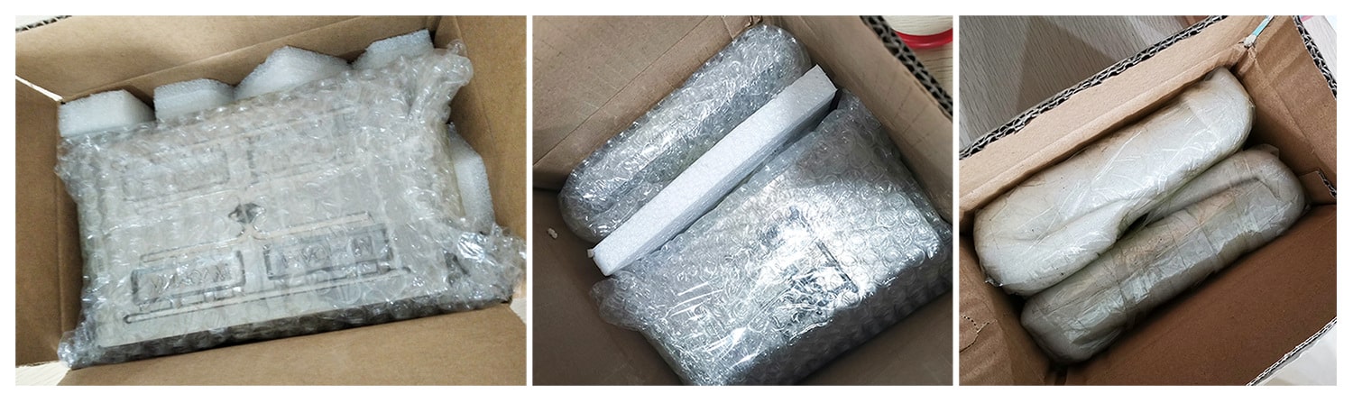 隐形拉链拉头拉片的模具包装