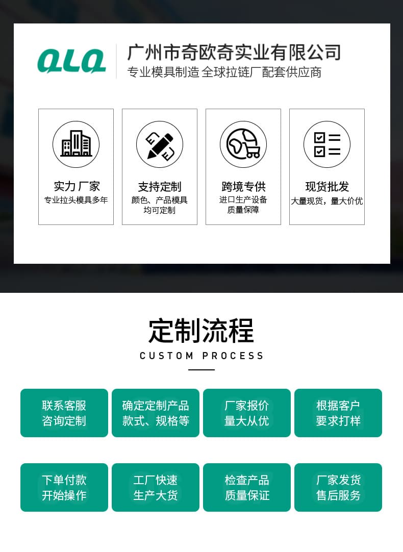 隐形拉链拉头拉片的模具定制流程